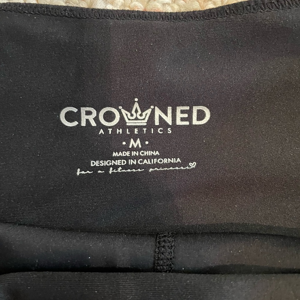 Original Medium Black Mermaid skort from Crowned Athletics.